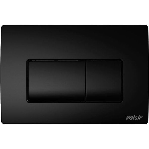Система инсталляции с кнопкой смыва Valsir KIT P1 BM VS0853202 черный матовый