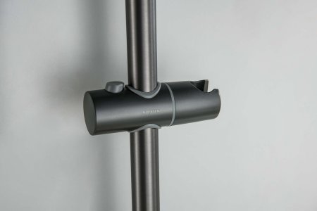 AQ2022BGM ЛУГАНО душевой гарнитур, оружейная сталь