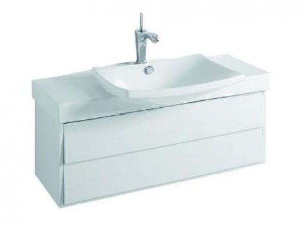 Мебель для ванной Jacob Delafon Escale 100 см, белый бриллиант