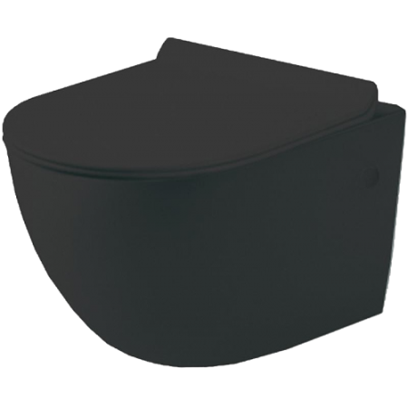 Унитаз Vincea Globo VT1-14SMB (подвесной) матовый черный