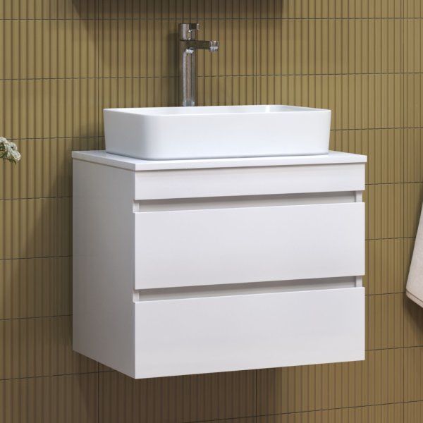 Тумба VIGO Urban под раковину Urban 600-0-2 со столешницей навесная (tp.URB.60.2Y)