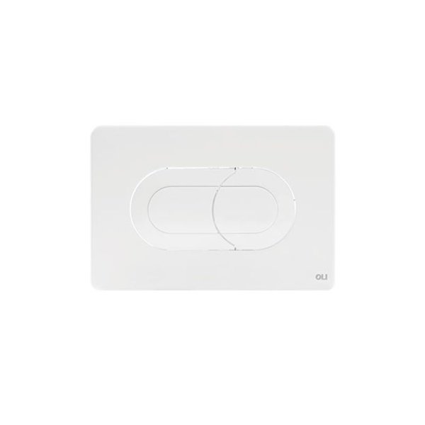 Кнопка смыва Oli 21.5х7.3х14.5 для инсталляции, пластик, цвет Белый (CG12000021126)