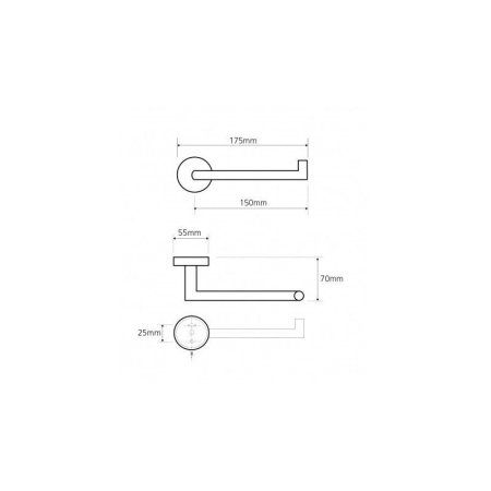 Держатель туалетной бумаги Bemeta Neo 104212035
