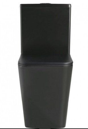 Унитаз напольный ESBANO DUERO (Matt Black) 635x360x825   ESUNDUERMB, чёрный матовый