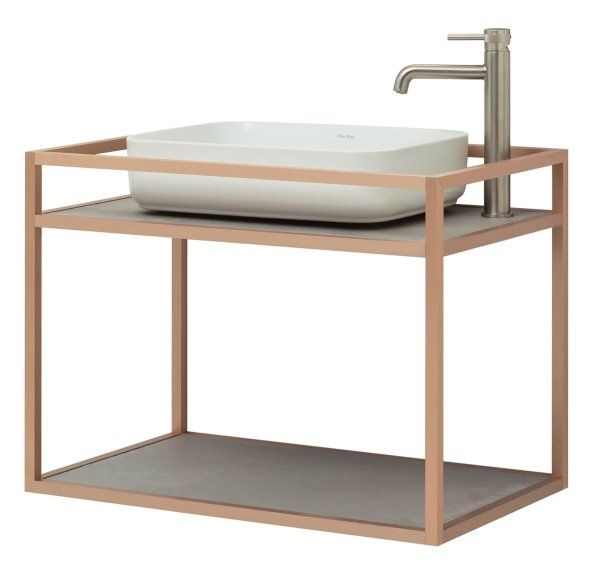 Консоль под раковину Allen Brau Liberty 75 1.33001.60 медь браш