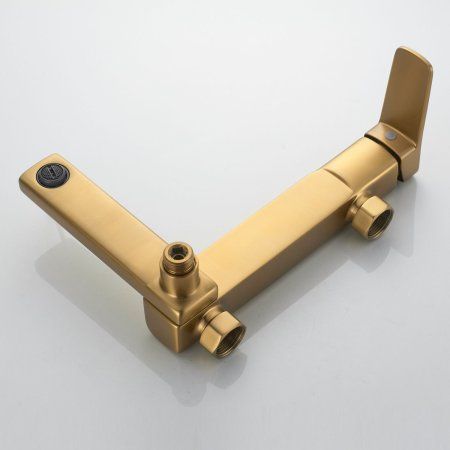 Смеситель для ванны однорычажный  Shevanik S9952G, Золотой сатин