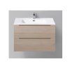 Тумба с раковиной BelBagno Etna ETNA-900-2C-SO-RG-P 90 Rovere Grigio