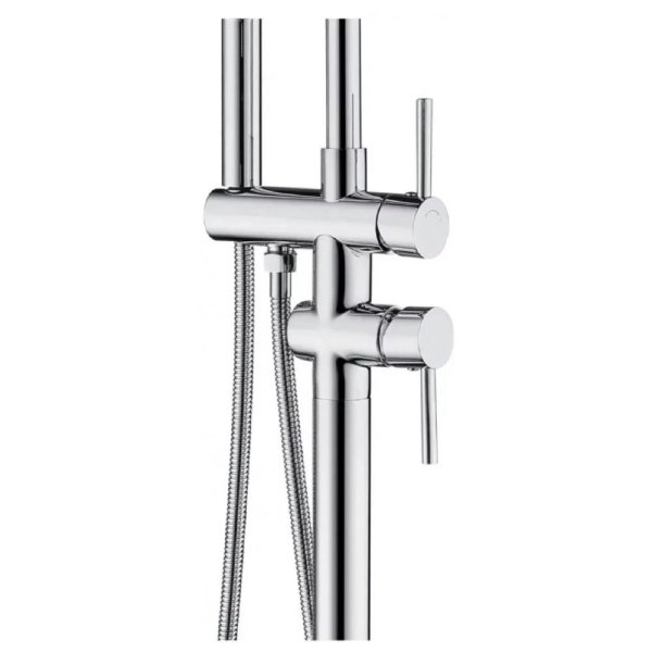 Смеситель напольный для ванны Groсenberg GB900CR, хром