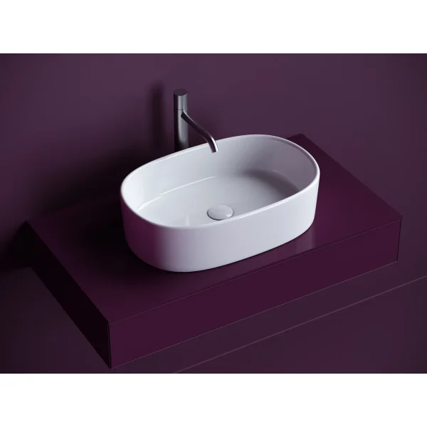 Раковина-чаша Ceramica Nova Element CN6075 56,1x35,9 см, накладная, белый