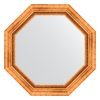 Зеркало Evoform Octagon BY 7341 71x71 римское золото