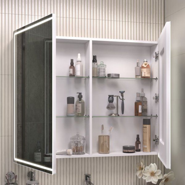 Шкаф VIGO навесной Geometry Classic 1000 с зеркалом (119)