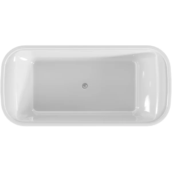 Ванна из литьевого мрамора Jacob Delafon Elite E6D364RU-00 180x85 см, отдельностоящая, белый