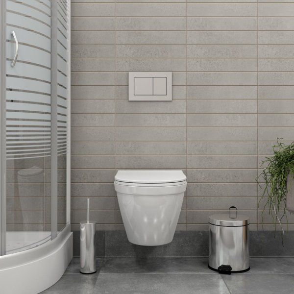 Унитаз подвесной Teymi Vitra безободковый, сиденье микролифт T40804