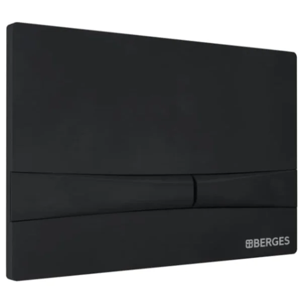 Кнопка смыва Berges Novum F5 040055 для инсталляции, черный матовый