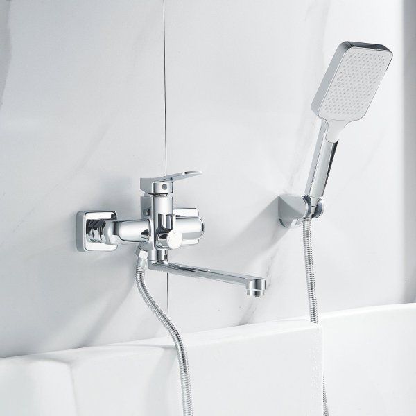 Смеситель для ванны Shevanik S99 S9YU90XB2 универсальный, хром