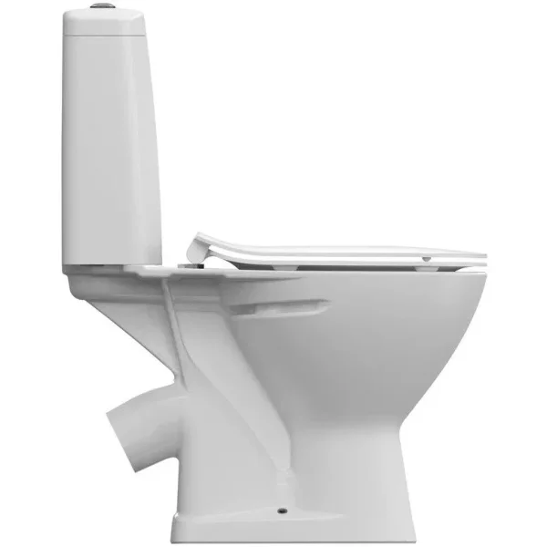 Унитаз-компакт Cersanit Flavis A64288 с сиденьем микролифт, белый