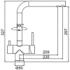 Смеситель Frap F43899-36 черный