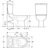 Унитаз-компакт Jacob Delafon Odeon 19603K-00