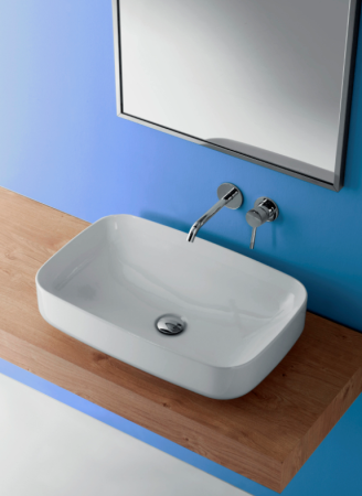 Раковина Kerasan Tribeca 514101bi*0 60 без отверстия под смеситель, белый