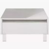 Тумба Aquaton Капри 1A231103KP010 80 белый глянец