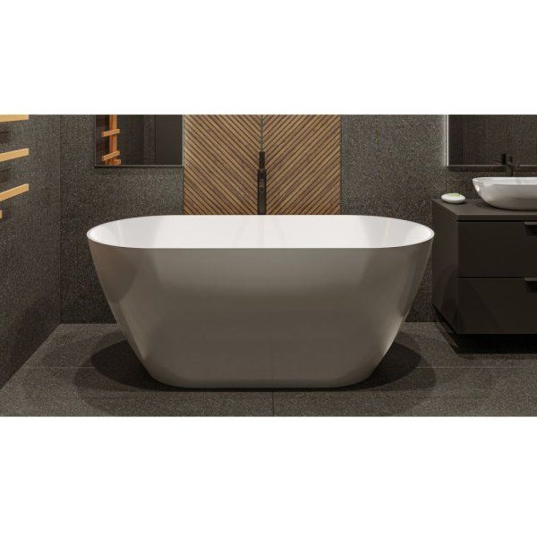 Ванна из искусственного камня Whitecross Coral A 0213.165075.100 165x75 белый глянцевый