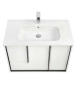 Мебель для ванной Aquaton Ривьера 1A239001RVX20 80 белый матовый