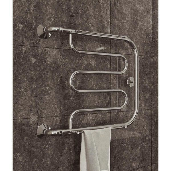 Полотенцесушитель водяной Terminus Фокстрот (1") 50х40 4620768881275, хром