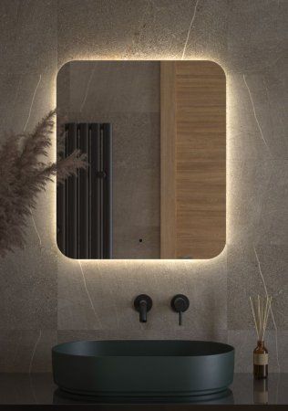 Зеркало с LED-подсветкой настенное Defesto Opti DF 2806R 60x70