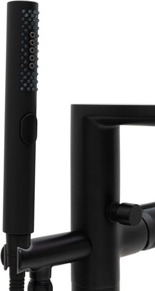 Смеситель для ванны Allen Brau Liberty 5.33012-31 (с внутренней частью) черный матовый