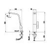 Смеситель TEKA ICC 915 PVD покрытие / Матовый Графит