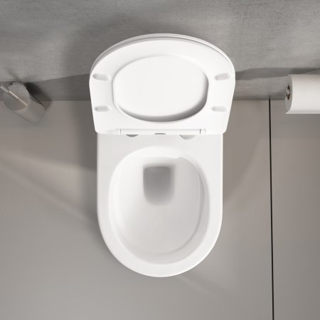 Унитаз подвесной WesnaArt NOVA 204-NOV03, белый