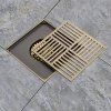 Душевой трап Gappo G81501-4 с решеткой