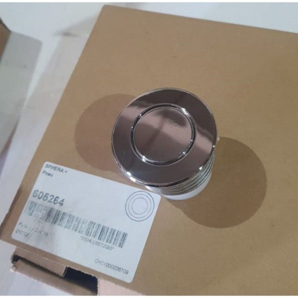 Кнопка смыва Oli Sphera 605264 хром глянцевый