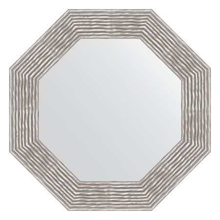 Зеркало Evoform Octagon BY 7356 61x61 волна хром