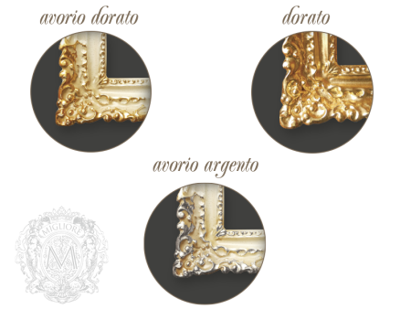 Зеркало Migliore Complementi 30645 70х118 золото
