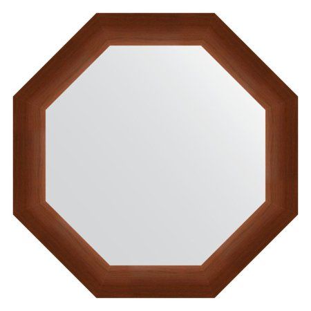 Зеркало Evoform Octagon BY 3991 57x57 орех