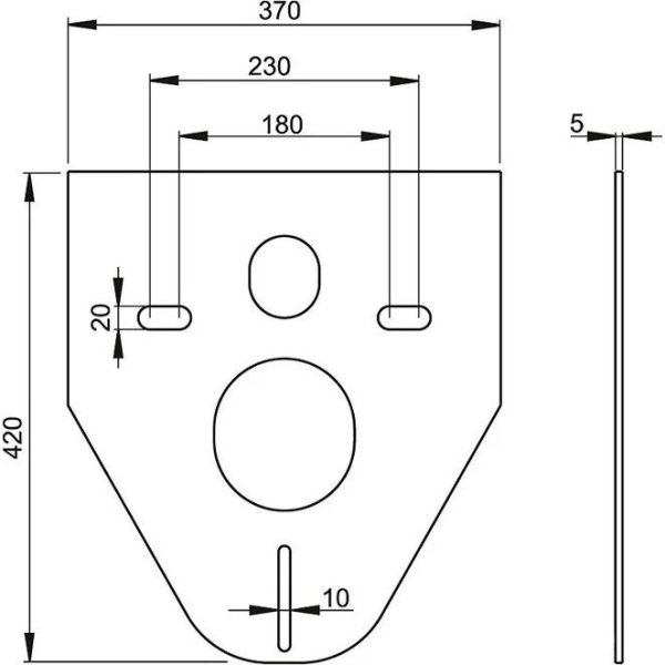 Система инсталляции для унитазов AlcaPlast Sadromodul AM101/1120-4:1 RU M571-0001 кнопка смыва хром