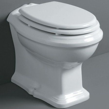 Унитаз приставной Simas Arcade AR891bi горизонтальный выпуск