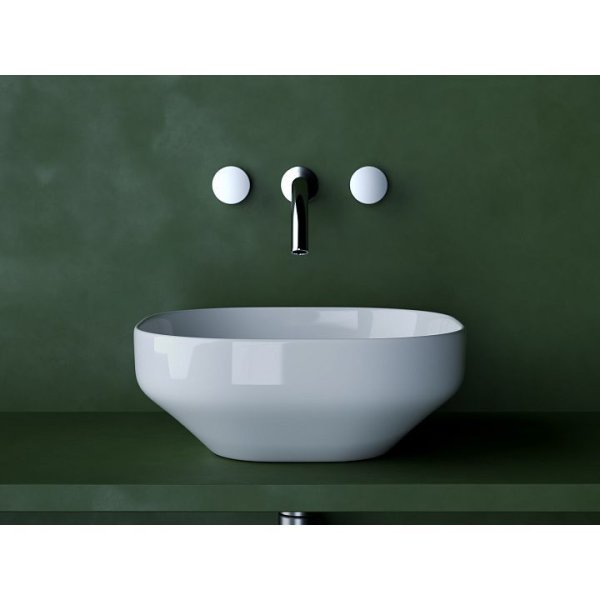 Раковина накладная Ceramica Nova Element CN5032 38x38x15 белый