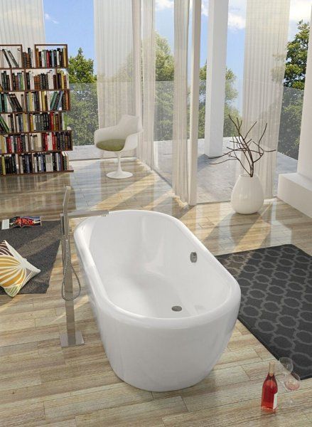 Ванна акриловая Riho Dua BD0100500000000 180x86 белый