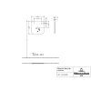 Зеркало Villeroy & Boch More to See One A4626000 60х60 c подсветкой