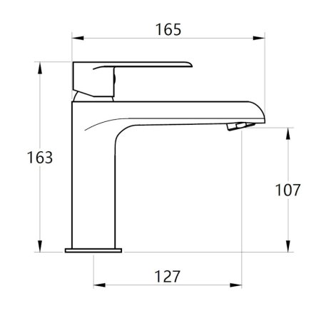 Смеситель VODA для раковины Fairway (FY26)