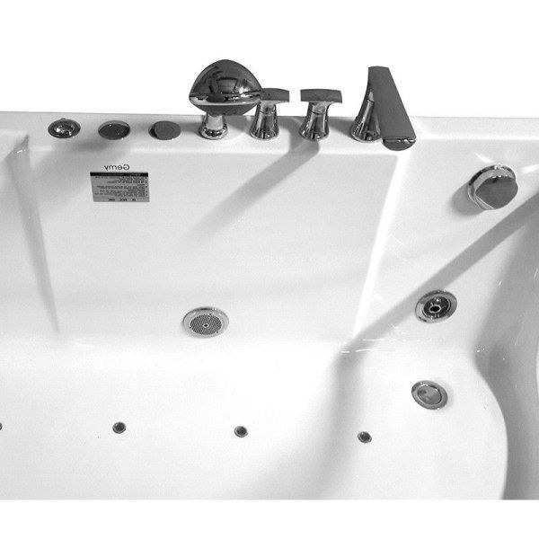 Акриловая ванна Gemy G9227 Milk SPA L