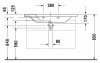 Раковина Duravit DuraStyle 100