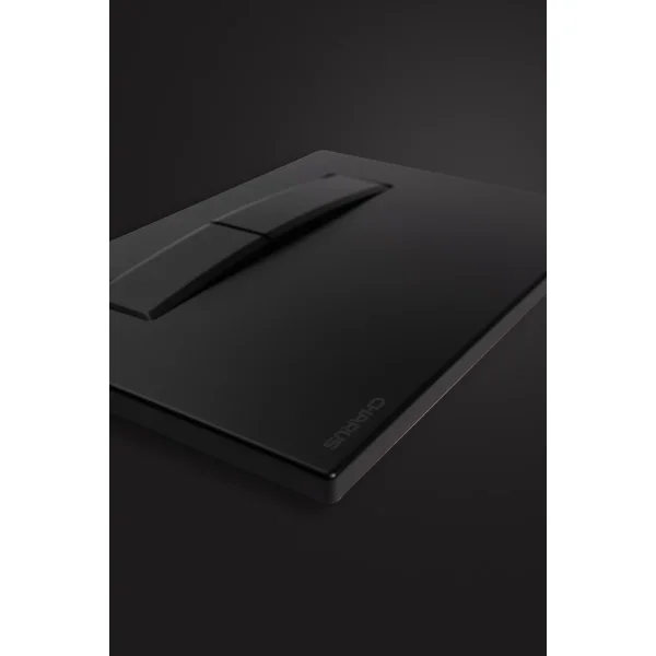 Кнопка смыва Charus Raiden FP.321.DW.01 для инсталляции, черный матовый