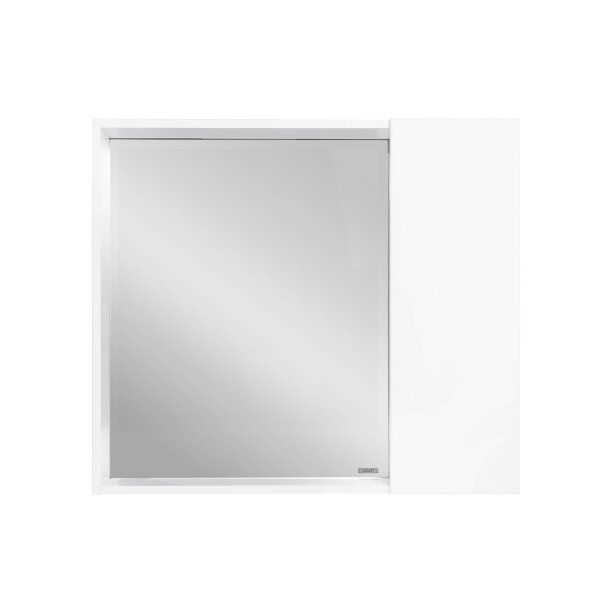 Зеркальный шкаф VIANT "Берлин" 80 правый/левый без света белый 136х800х700 (VBER80BEL-ZSH)