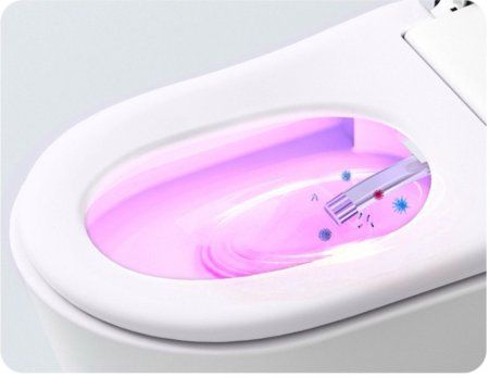 Электронный напольный унитаз-биде TIMO (TE-741B)