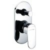 Смеситель для ванны и душа WasserKRAFT Donau 5300 5361 хром