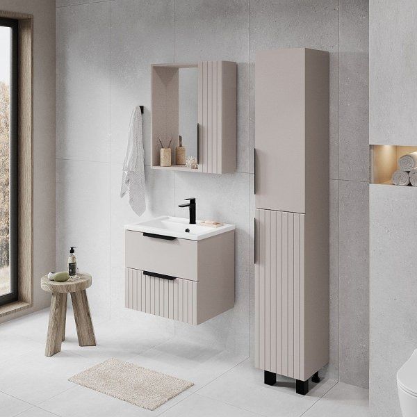 Пенал VIANT "Сицилия" правый капучино 300x300x1900 (VSIC300CAP-PEN)