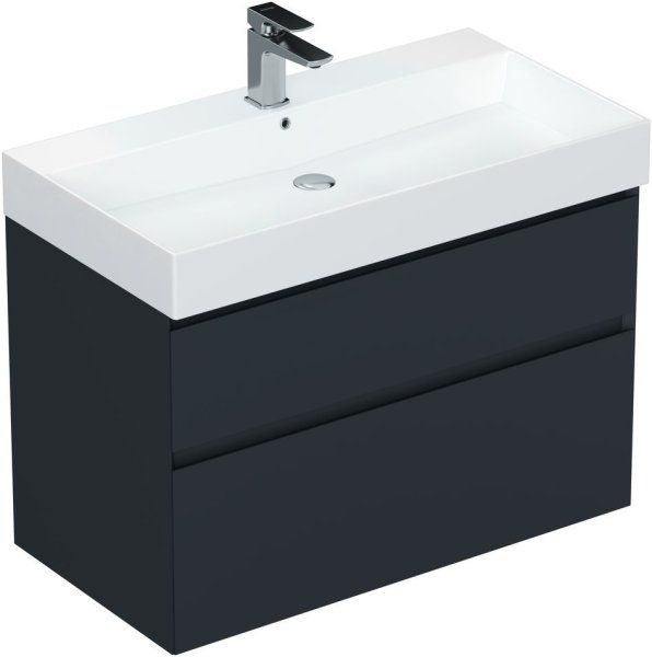 Тумба под раковину Allen Brau Infinity 85 1.210026.AM антрацит матовый